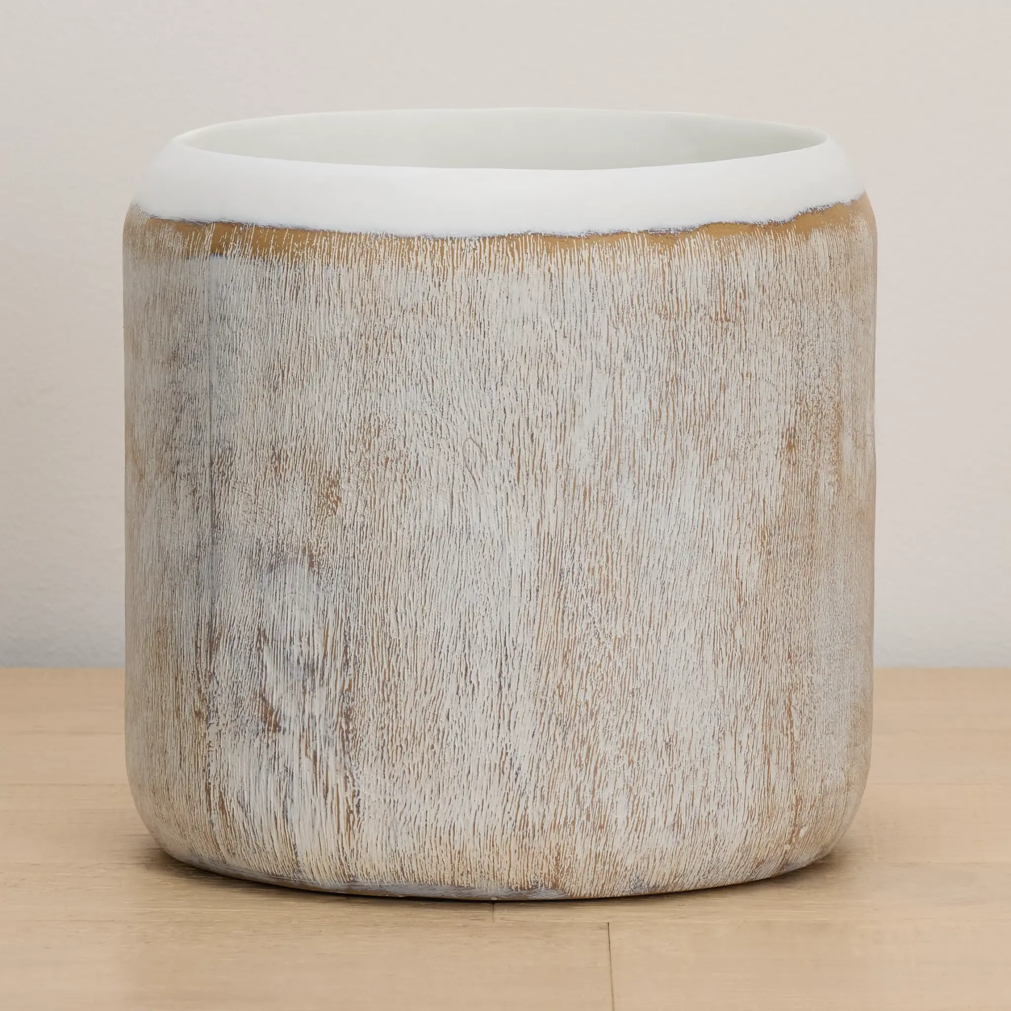 Carmine White Vase Carmine White Vase
