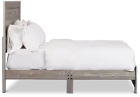 Ollie Gray Panel Bed