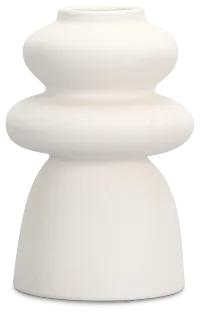 Sari Ivory Tall Vase