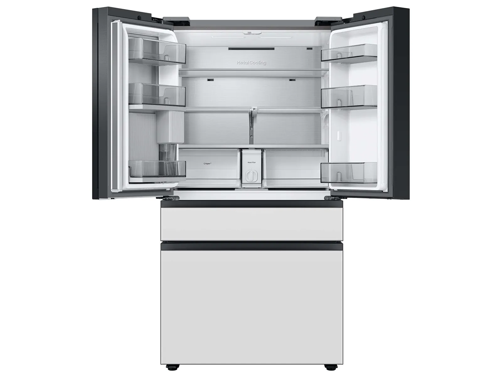 Samsung Bespoke Series White French Door Refrigerator