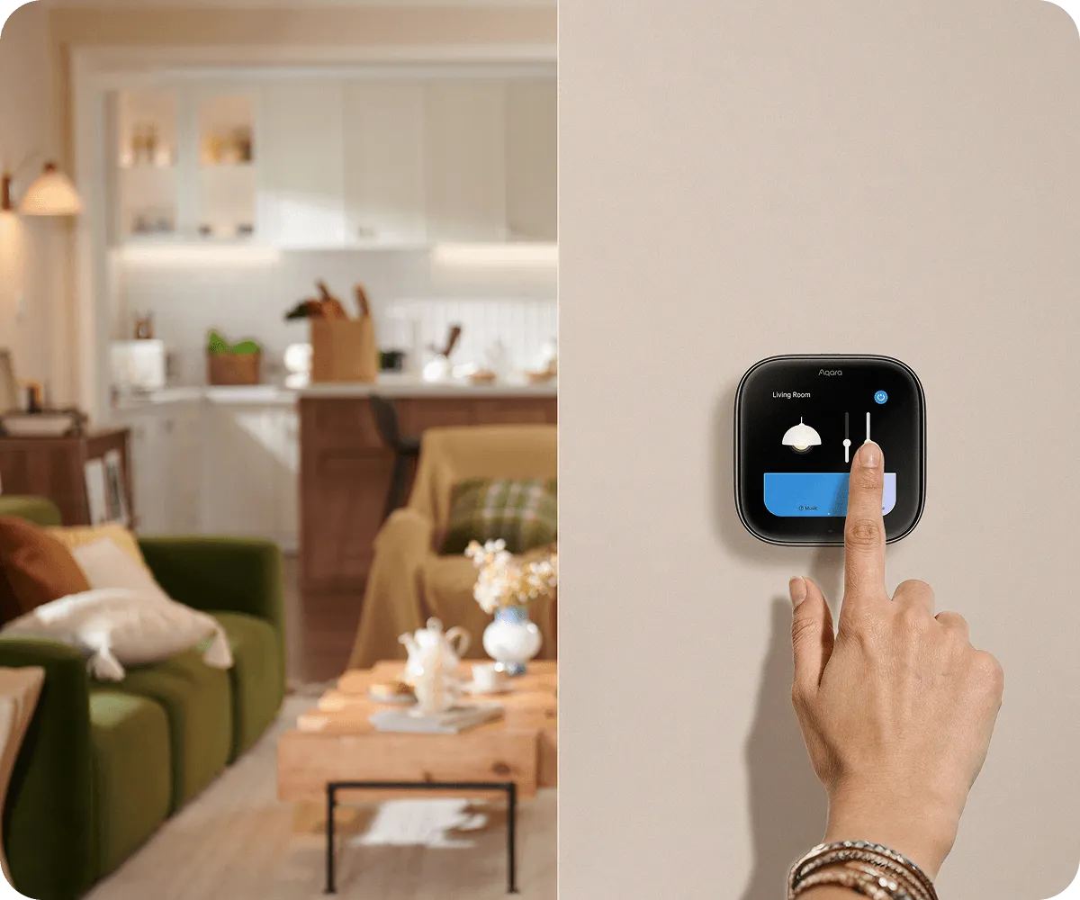 Aqara W200 Theromstat Hub Matte Kit Black Smart Thermostats