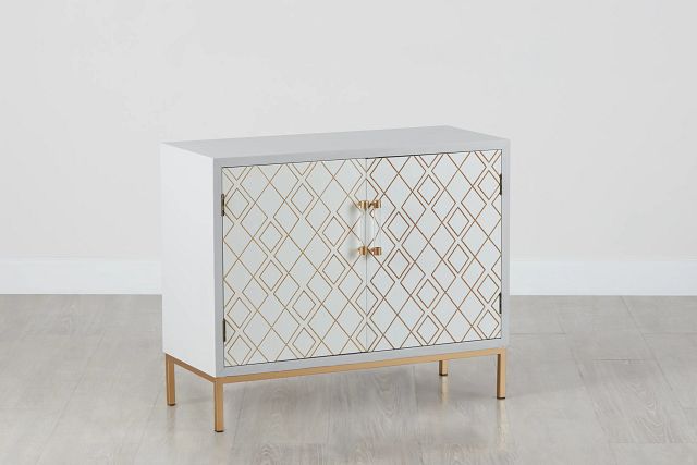 Luxe White Cabinet