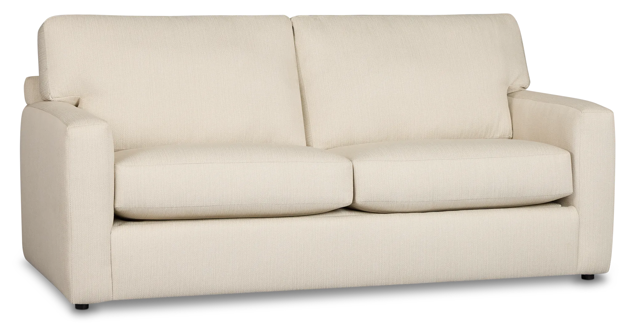 Rhodes Beige Fabric Memory Foam Sleeper
