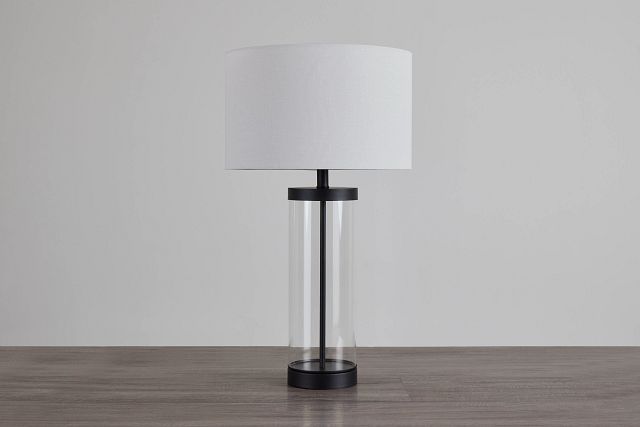 Lucia Black Large Table Lamp