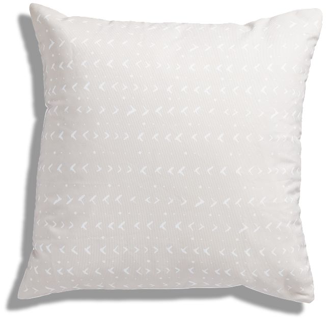 Lopez Ivory 20" Accent Pillow