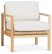Konis Ivory Accent Chair