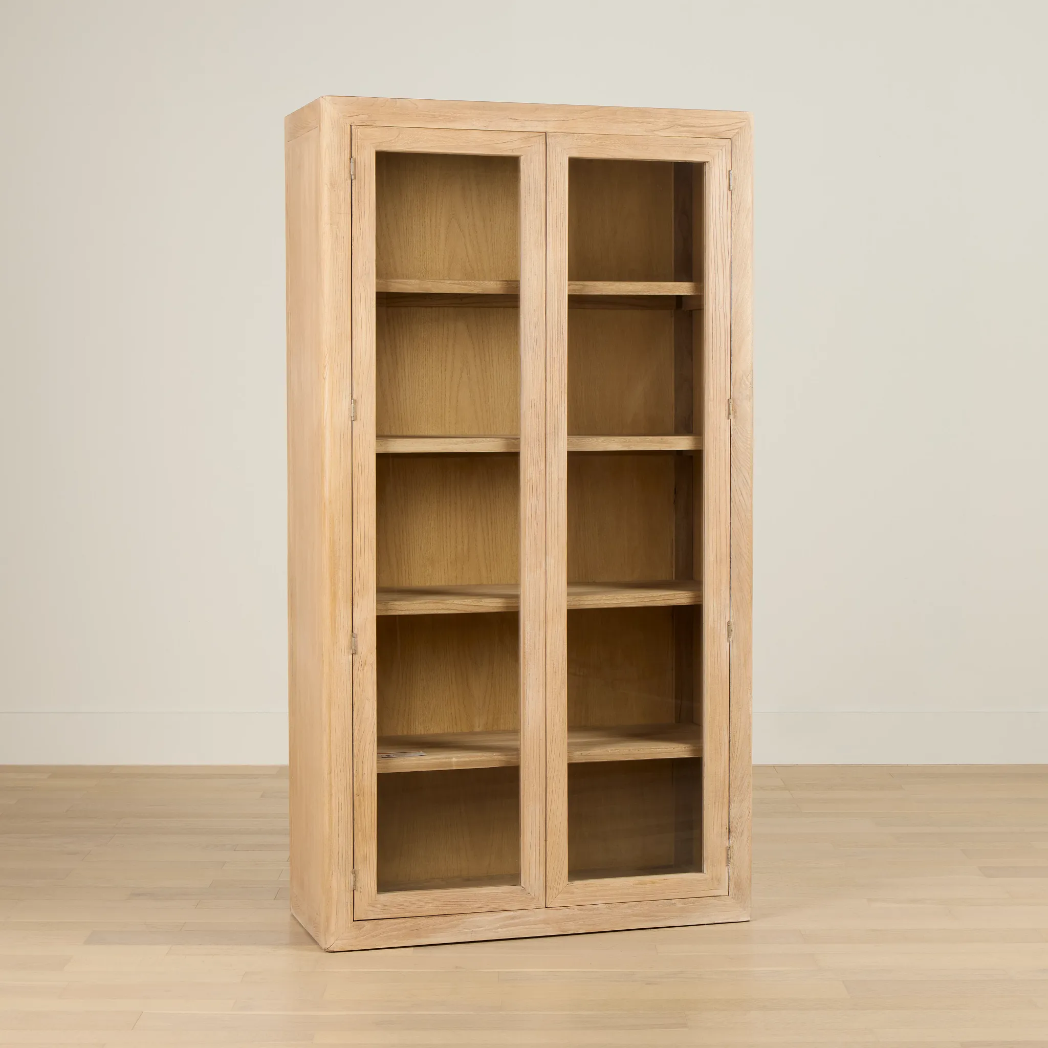 Blyth Light Tone 2-door Bookcase