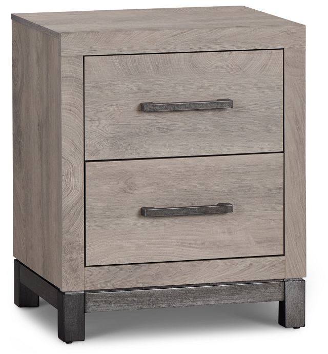 Evanston Gray Nightstand