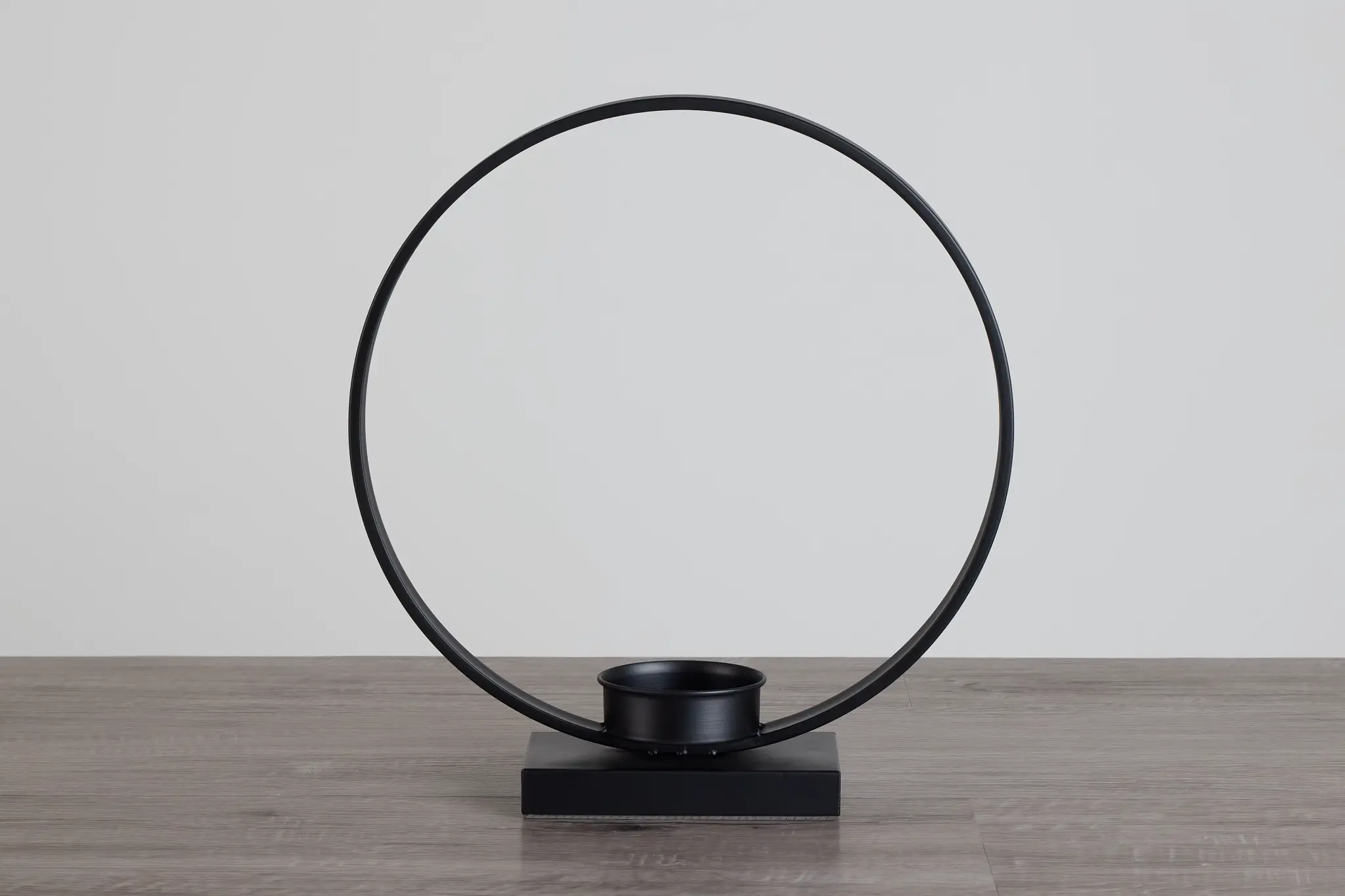 Proti Black Small Candle Holder Proti Black Small Candle Holder