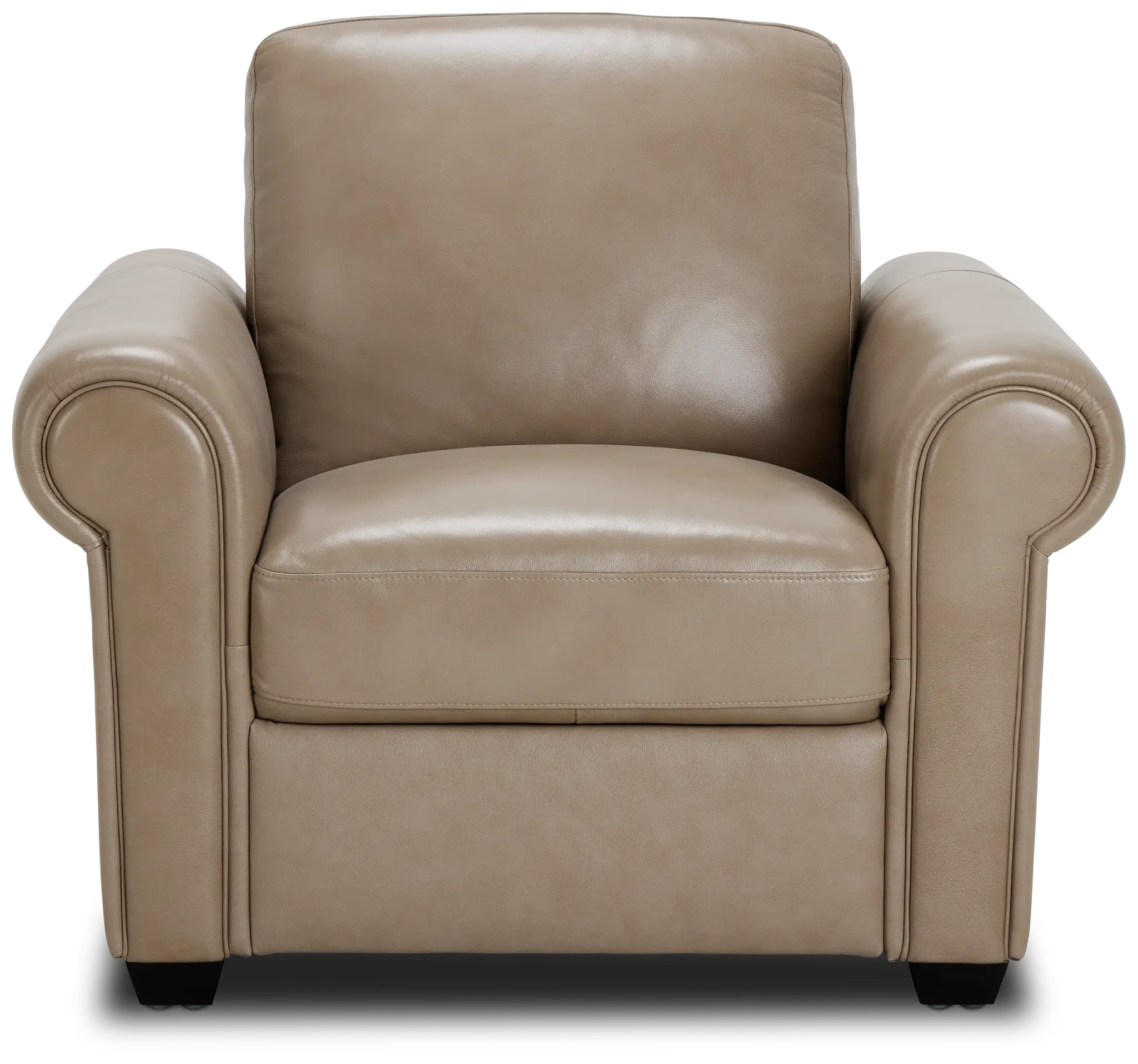 Lincoln Taupe Lthr/vinyl Chair Lincoln Taupe Lthr/vinyl Chair