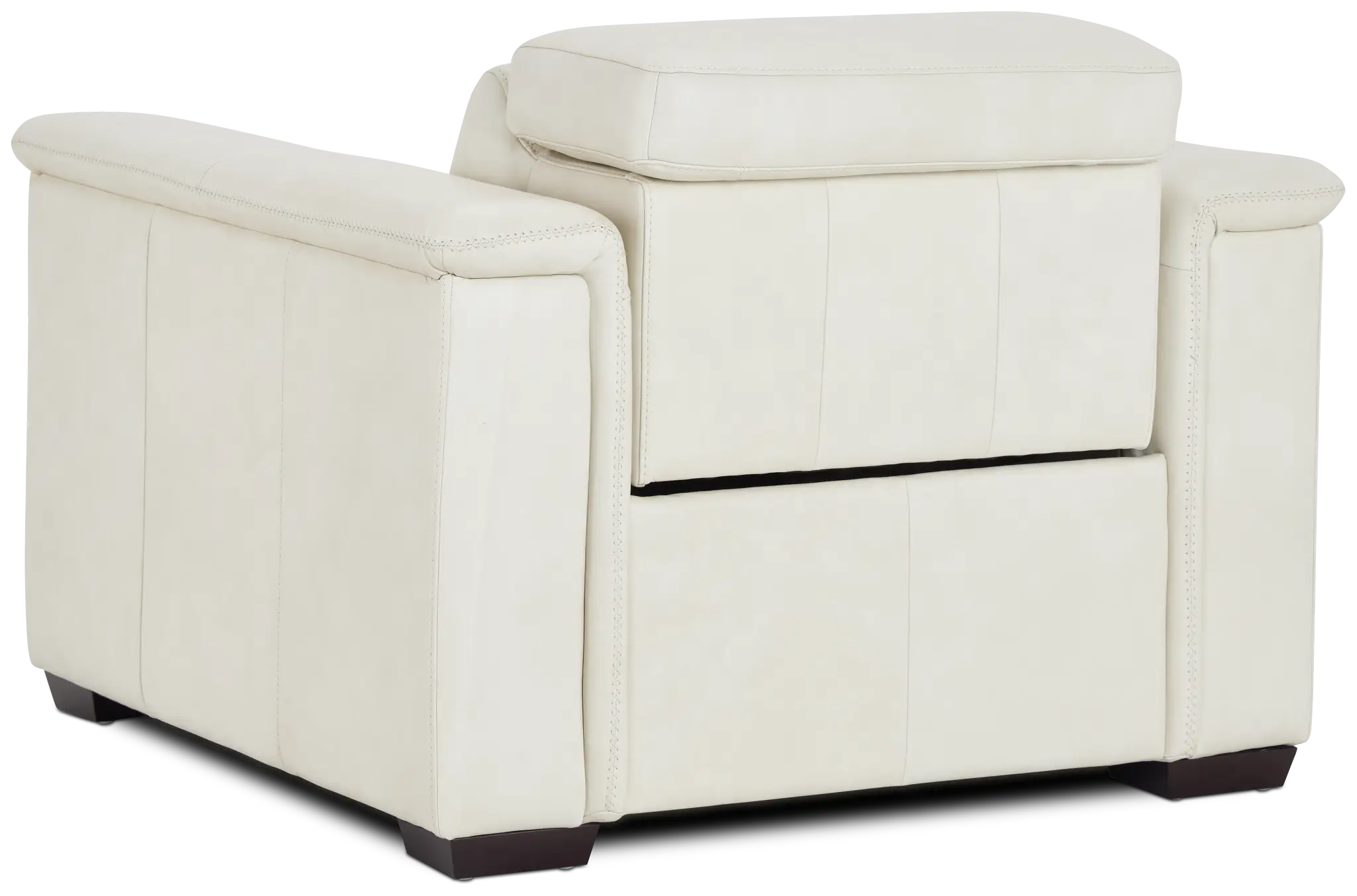 Ainsley White Leather Power Recliner Ainsley White Leather Power Recliner