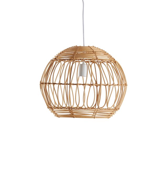 Willow Beige Rattan Pendant