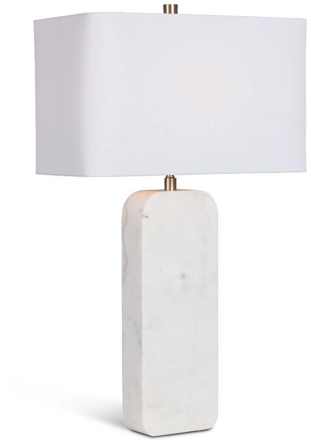 Odina White Table Lamp