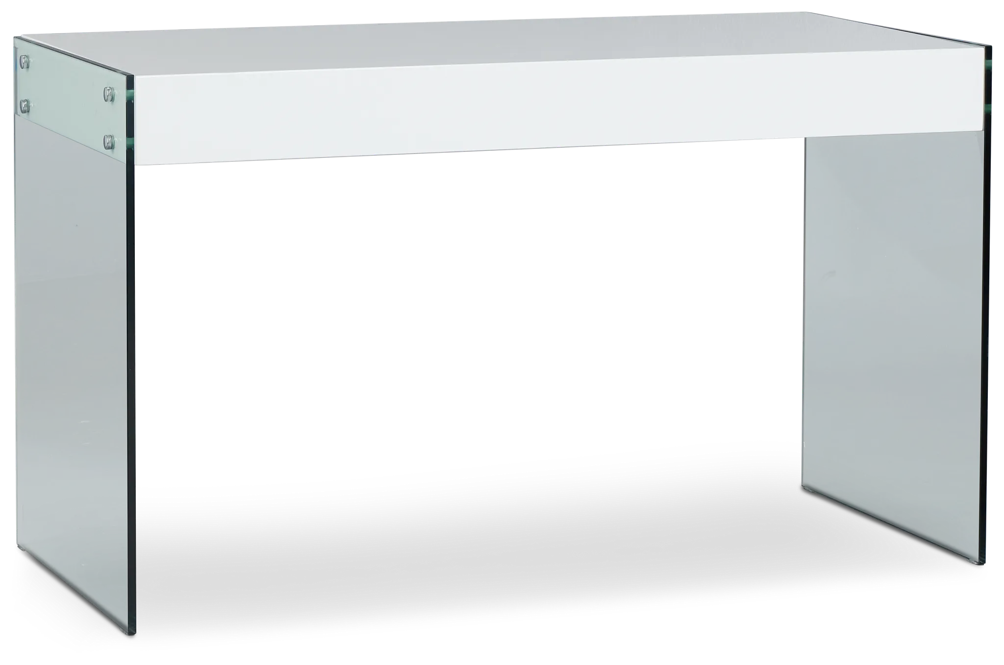 Olympia White Writing Desk