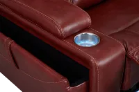 Meta Red Micro Power Recliner