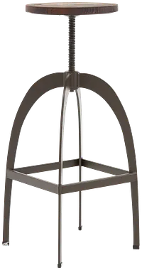 Rex Dark Tone Adjustable Stool