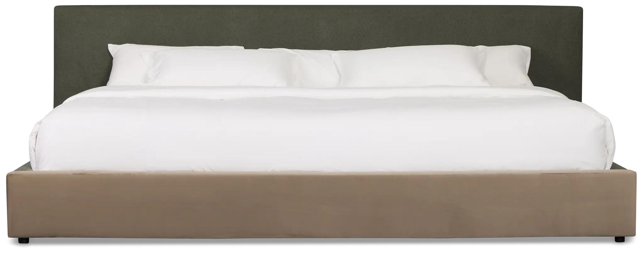 Grayton Sutton Green 44" Upholstered Platform Bed Grayton Sutton Green 44" Upholstered Platform Bed