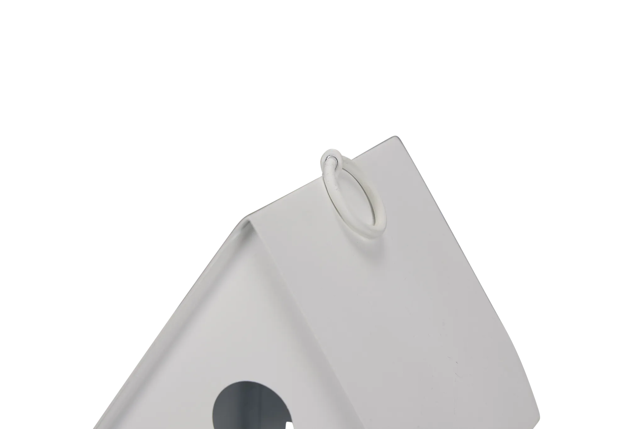 House White Medium Candle Holder