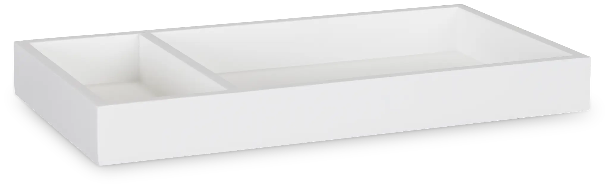Ramble White Wood Tray Ramble White Wood Tray