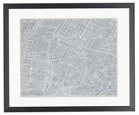 Design Gray Framed Wall Art