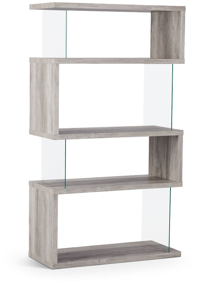 Carter Gray Open Bookcase