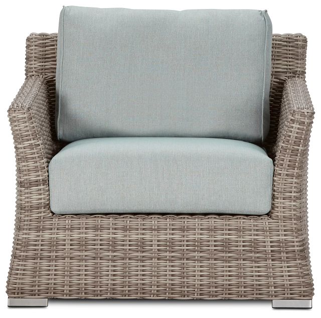 Raleigh Teal Woven Chair