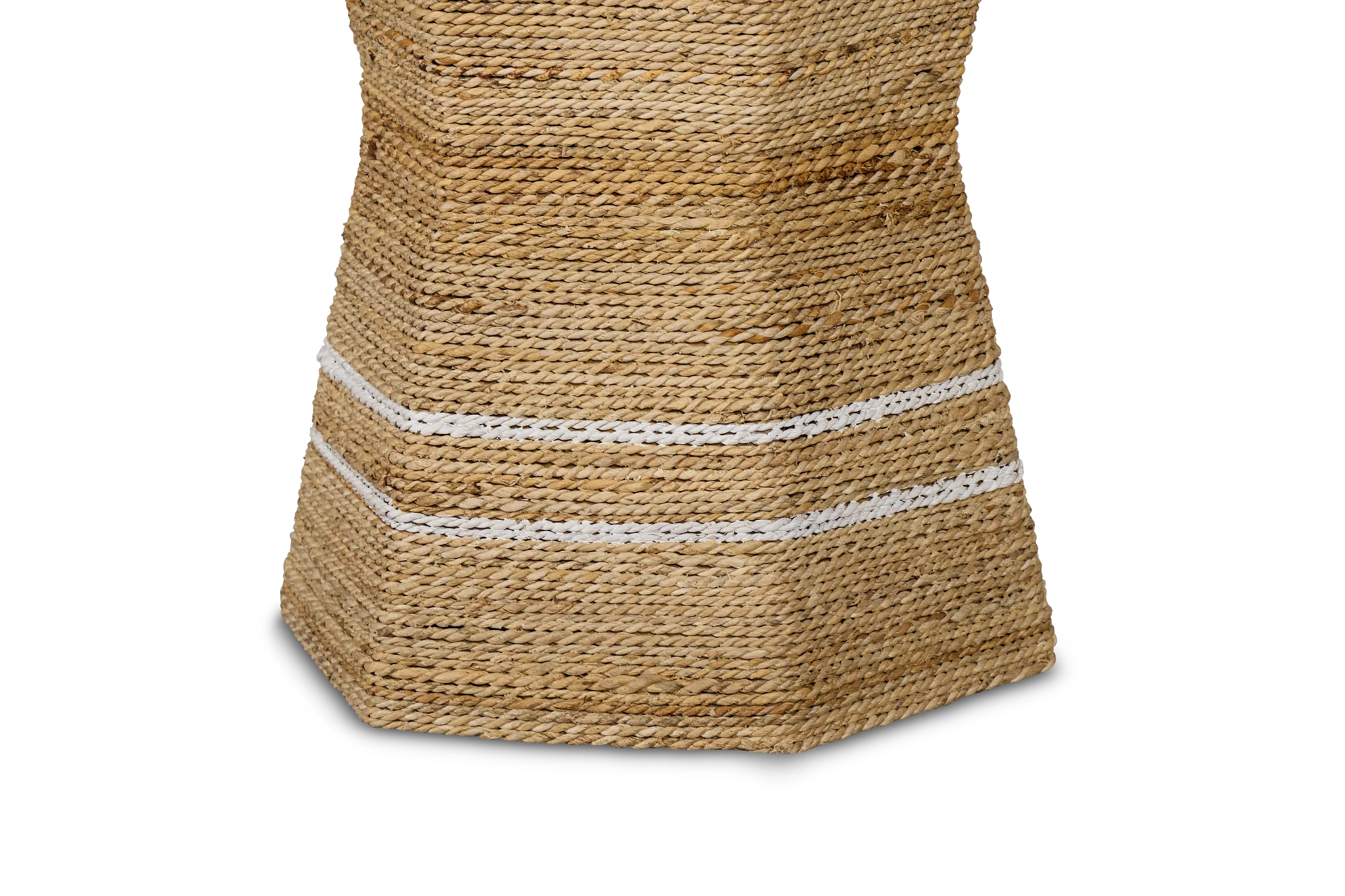 Sailor Woven Stripe Accent Stool