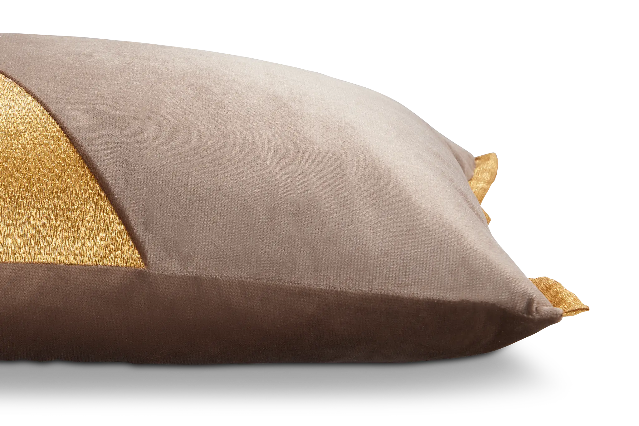 Lacey Beige Velvet Lumbar Accent Pillow Lacey Beige Velvet Lumbar Accent Pillow