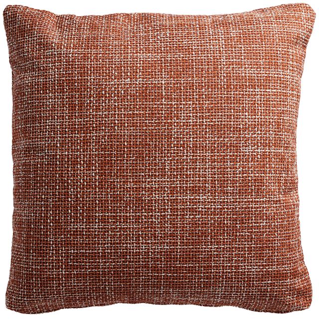 Sutton Orange 24" Accent Pillow