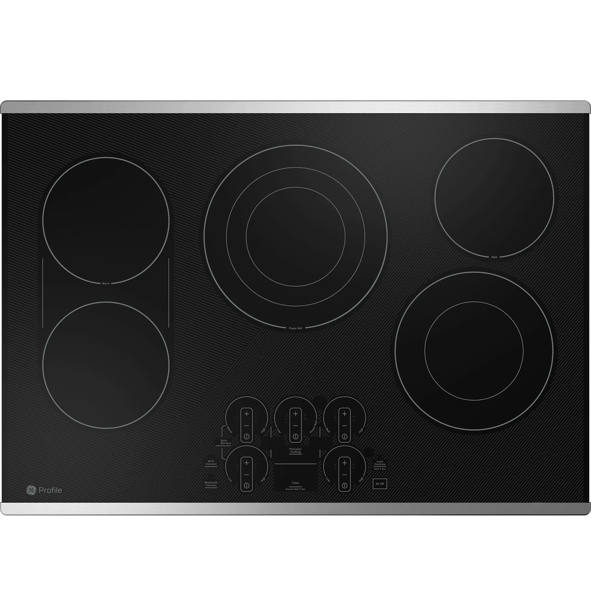 Ge Profile 9030 Series Stainless Steel 30" Electric Cook Top