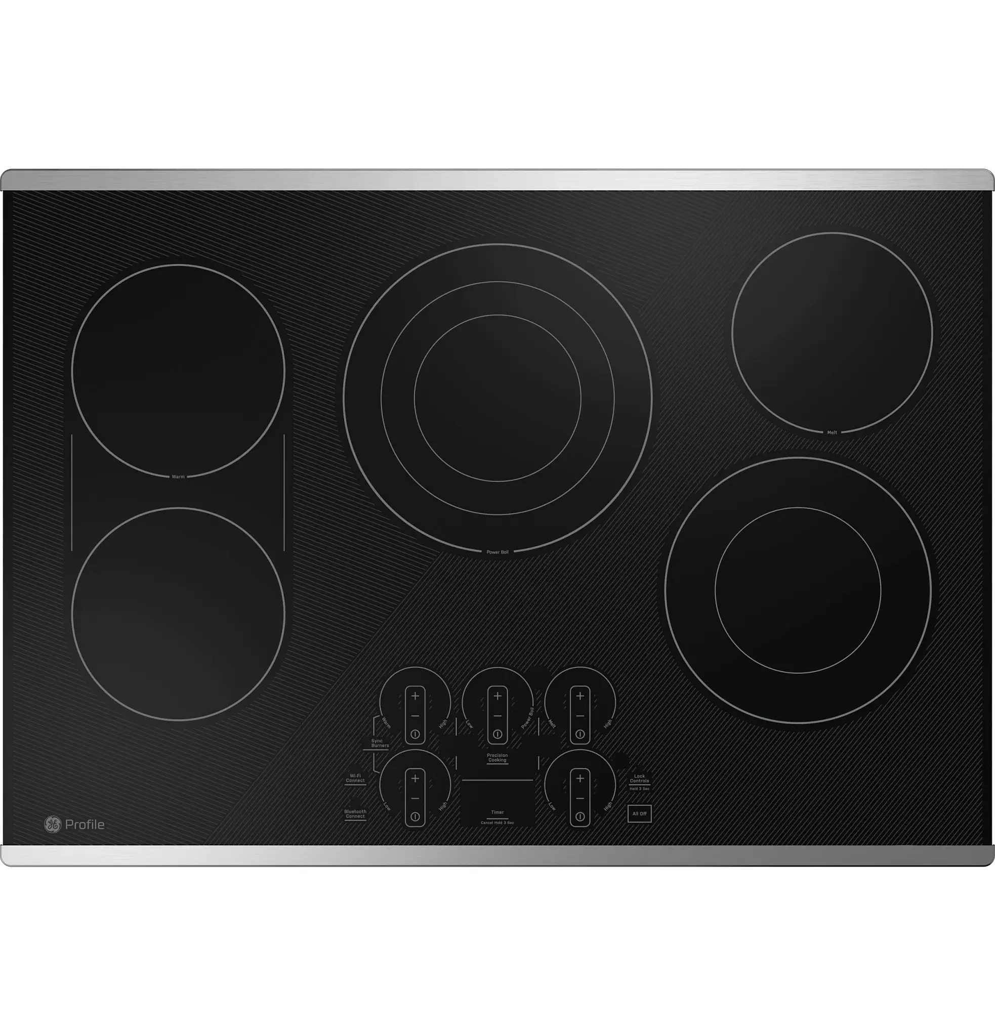 Ge Profile 9030 Series Stainless Steel 30" Electric Cook Top Ge Profile 9030 Series Stainless Steel 30" Electric Cook Top
