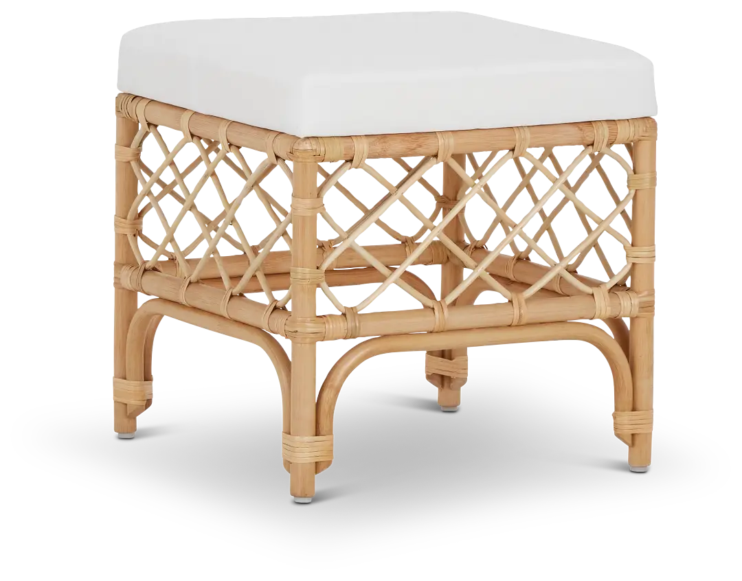 Aloha Light Tone Woven Accent Ottoman Aloha Light Tone Woven Accent Ottoman