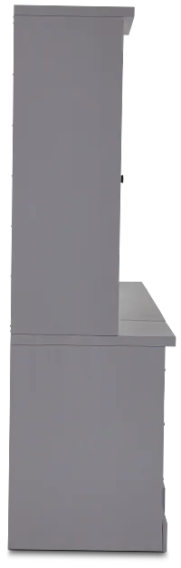 Newport Gray Drawer Wall Desk