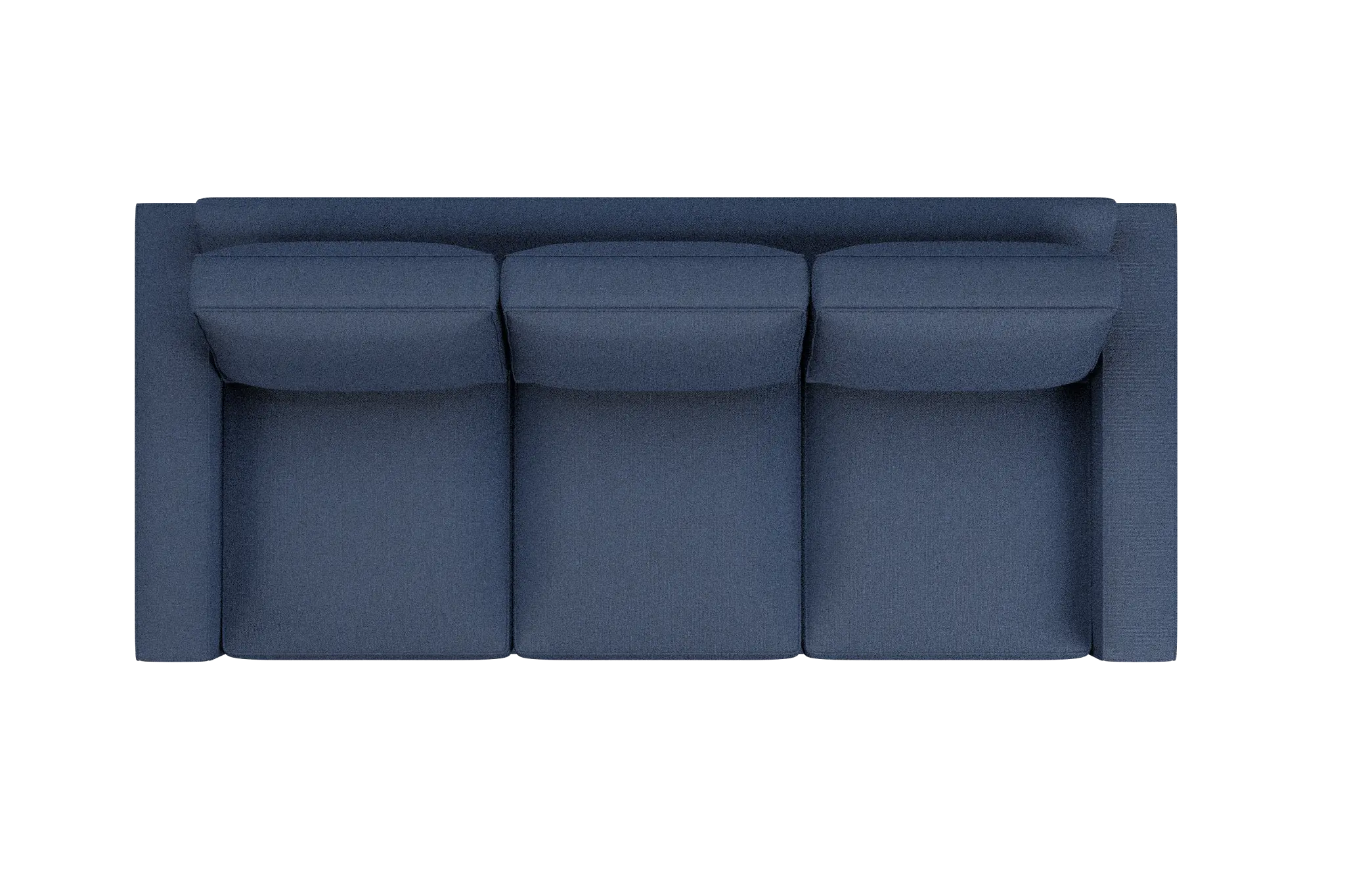 Edgewater Revenue Dark Blue 96" Sofa W/ 3 Cushions Edgewater Revenue Dark Blue 96" Sofa W/ 3 Cushions