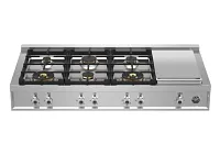 Bertazzoni 486 Series Stainless Steel 48" Gas Cook Top