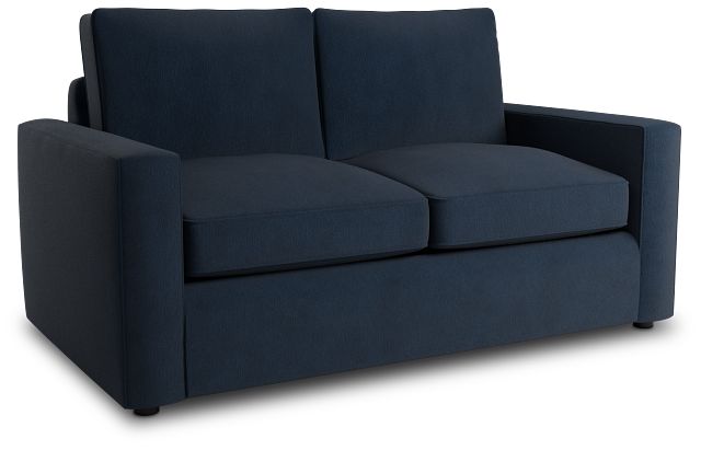 Siesta Revenue Dark Blue Fabric Cooling Memory Foam Sleeper