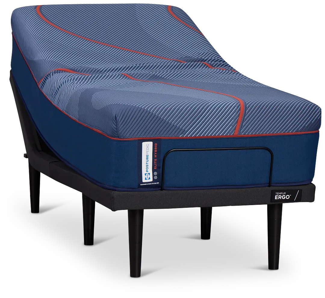 Posturepedic High Point Elite Hybrid Firm Ergo 3.0 Adjustable Mattress Set