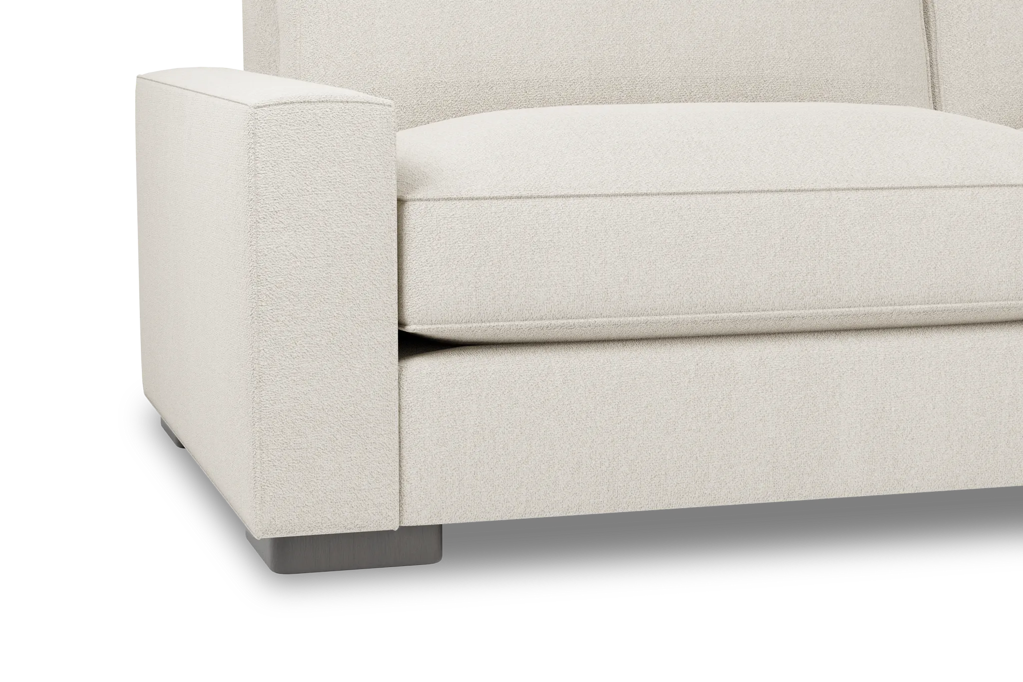 Edgewater Elite Ivory 96" Sofa W/ 2 Cushions