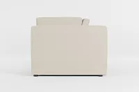 Destin Suave Beige Fabric 2-piece Modular Sofa