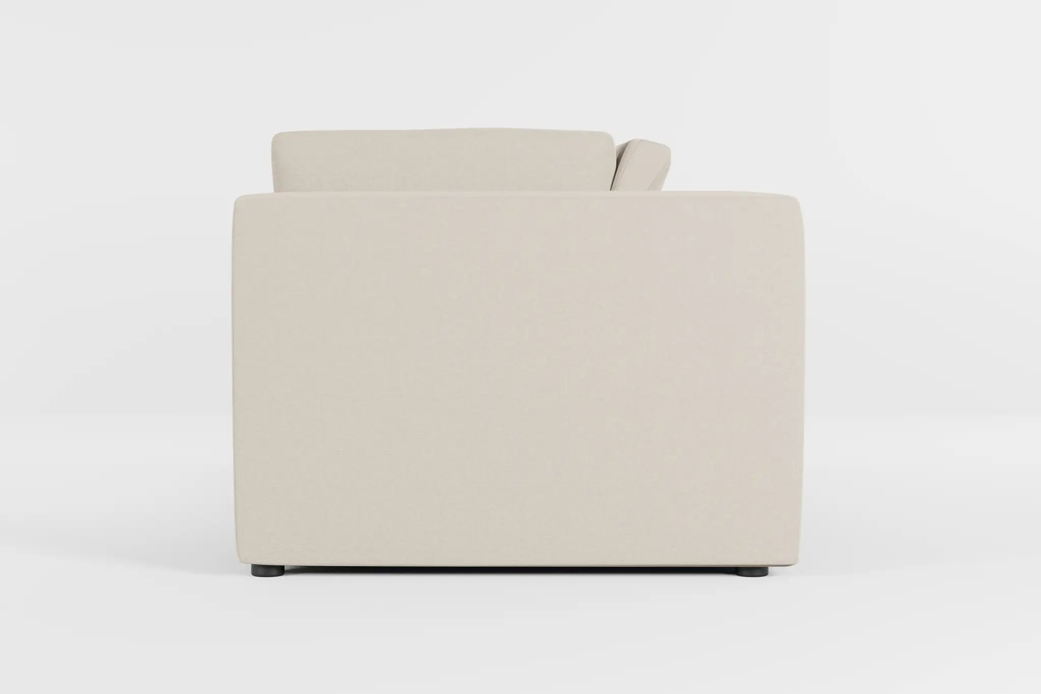 Destin Suave Beige Fabric 2-piece Modular Sofa Destin Suave Beige Fabric 2-piece Modular Sofa