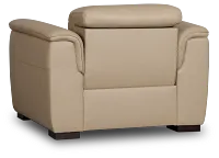 Flexsteel Brodie Taupe Lthr/vinyl Power Recliner