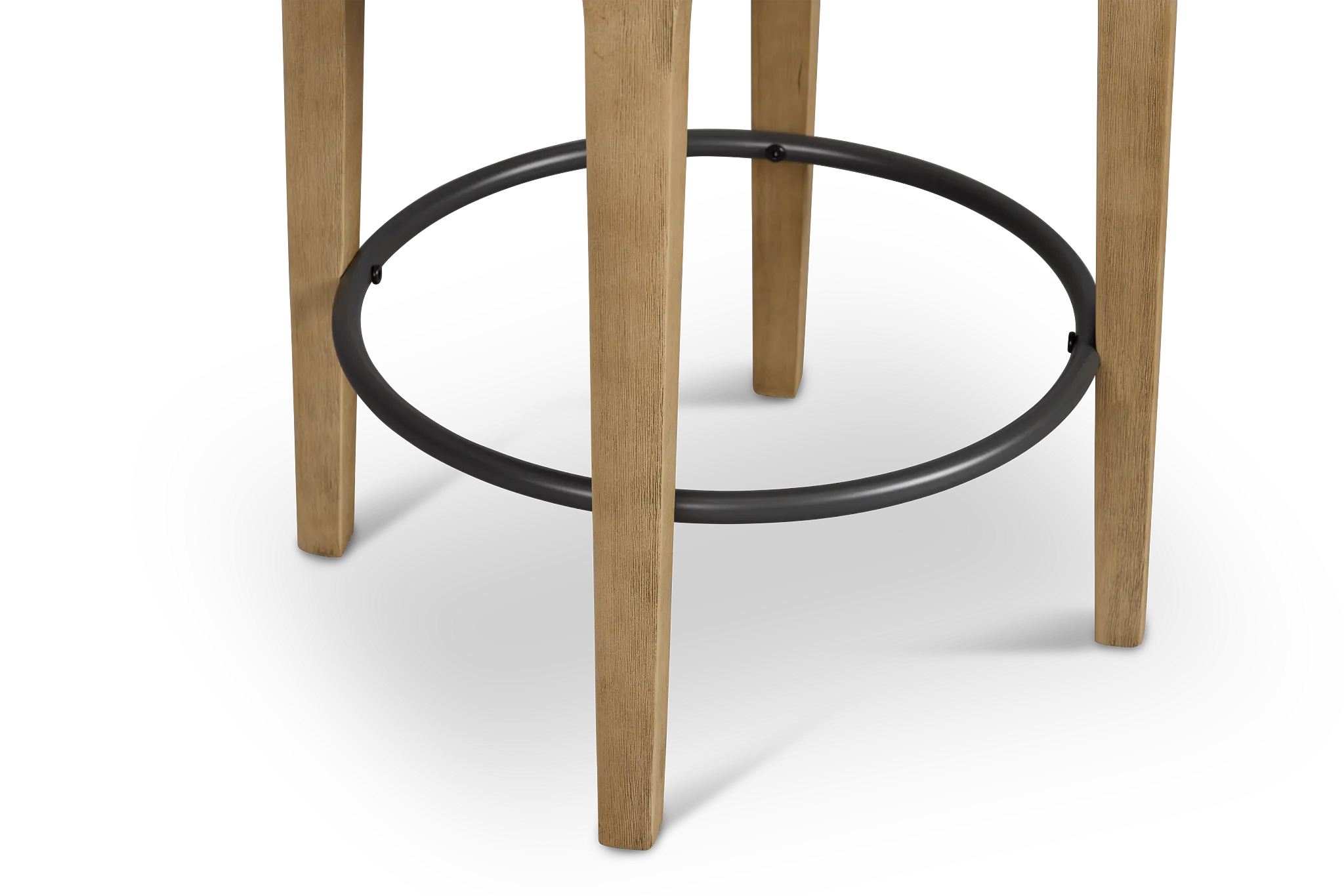 Libby Taupemicro 24" Upholstered Barstool