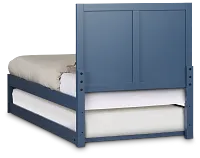 Charleston Dark Blue Panel Trundle Bed