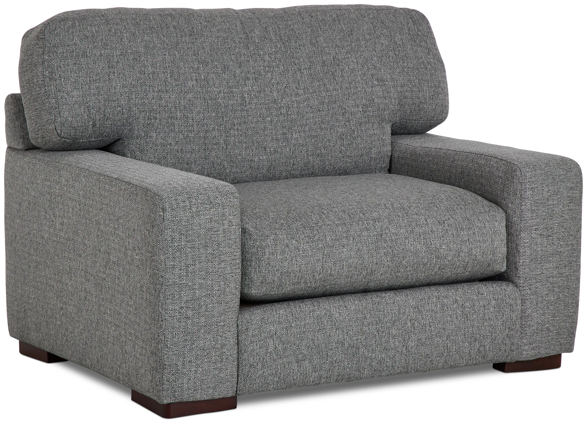 Veronica Dark Gray Down Chair