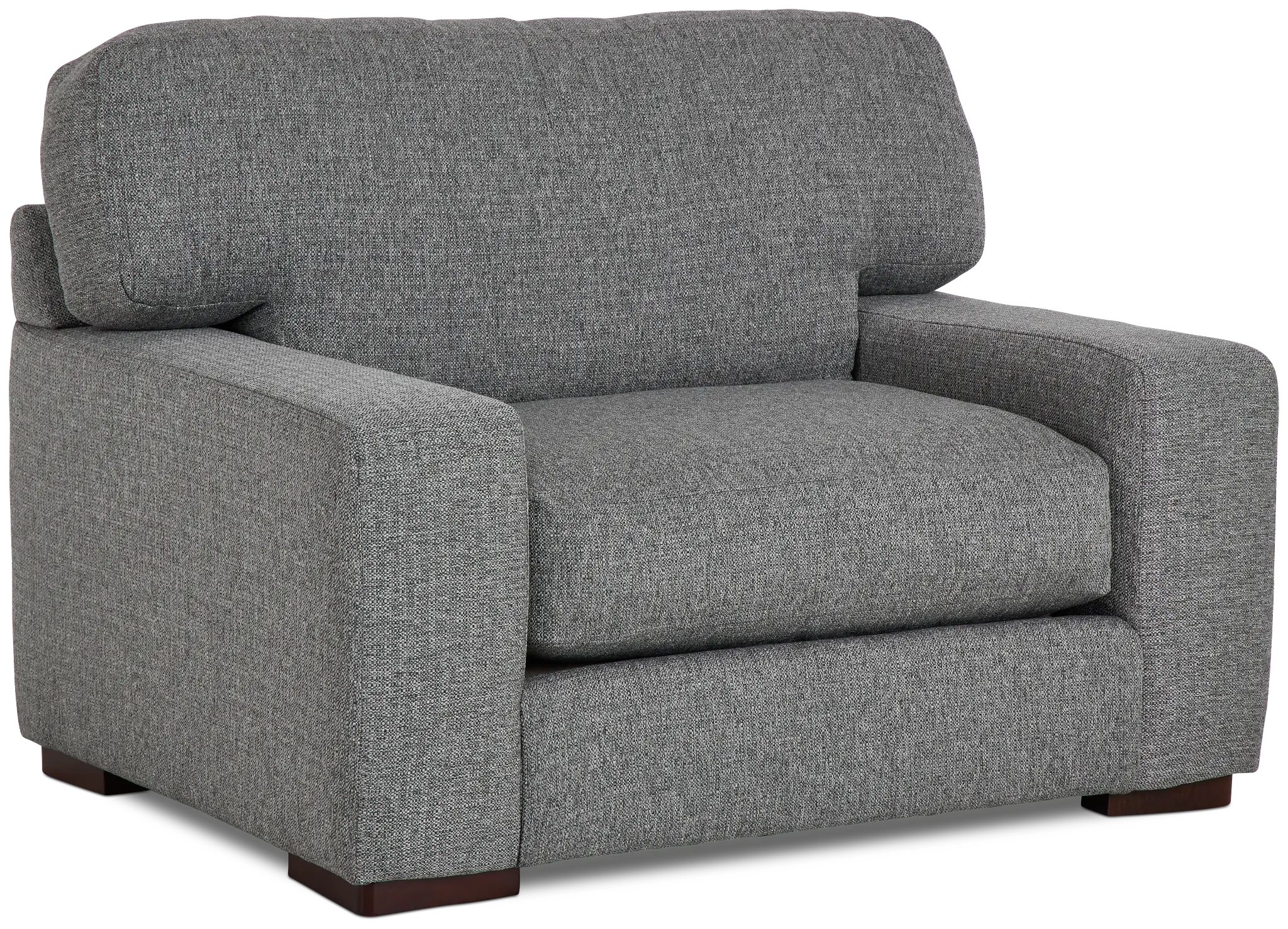 Veronica Dark Gray Down Chair Veronica Dark Gray Down Chair
