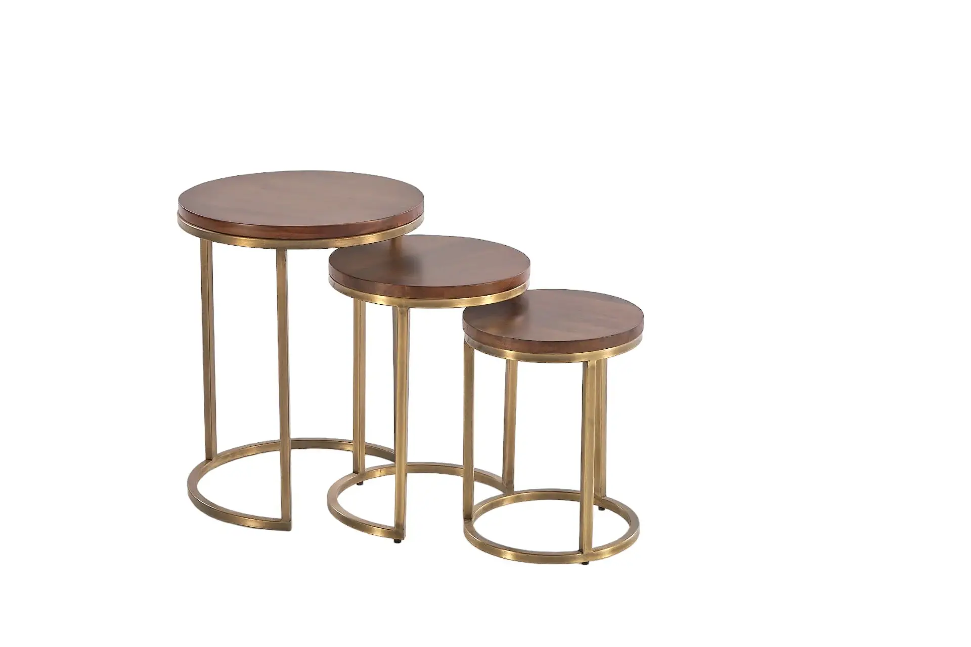 Jacob Mid Tone Nesting Tables Jacob Mid Tone Nesting Tables