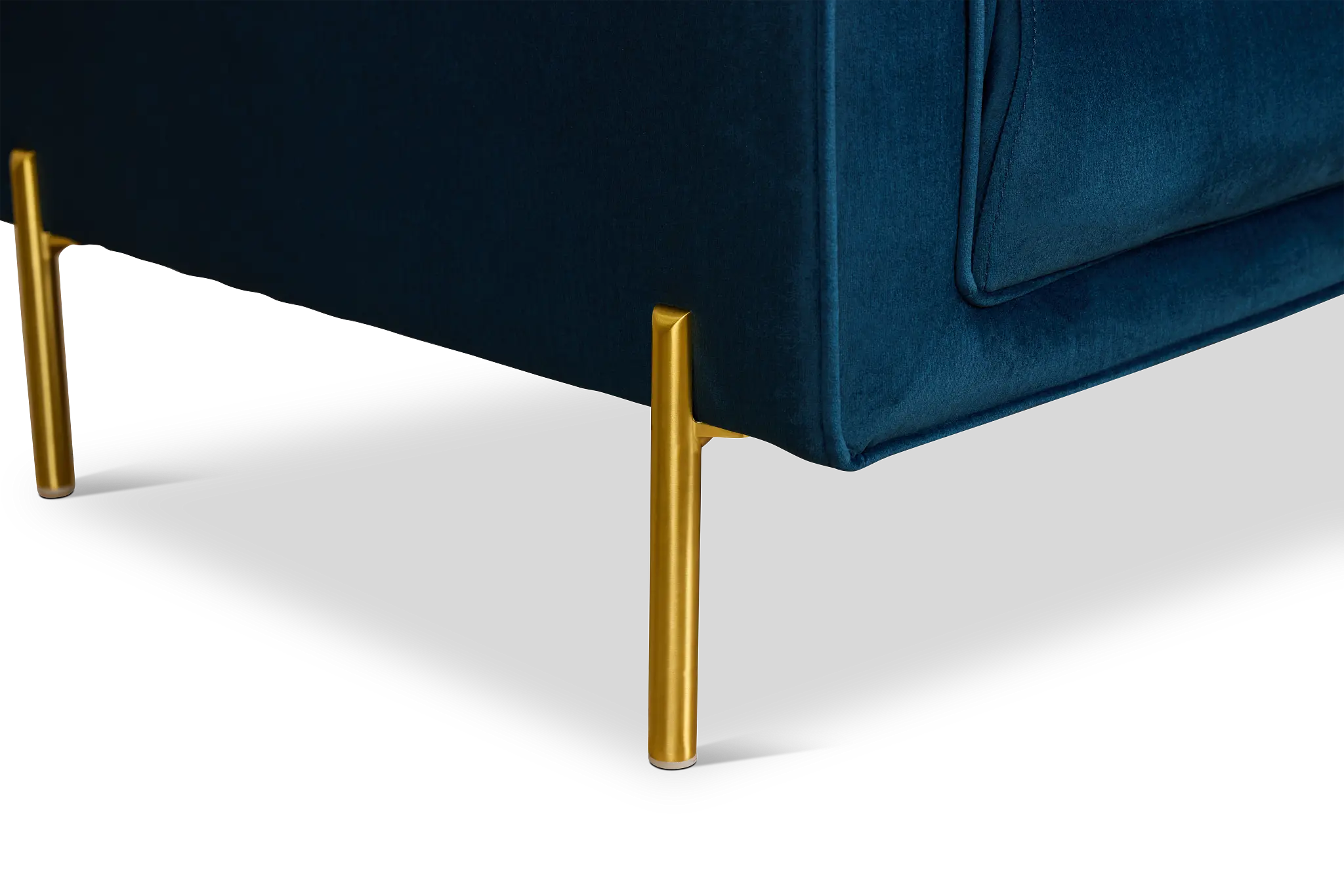 Bella Dark Blue Velvet Sofa Bella Dark Blue Velvet Sofa