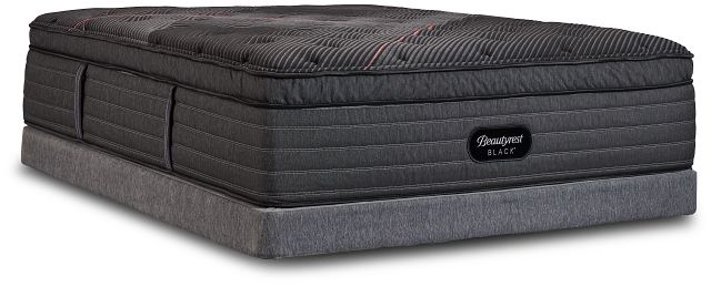 Beautyrest Black C-class Plush Pillowtop Pillow Top Low-profile Mattress Set