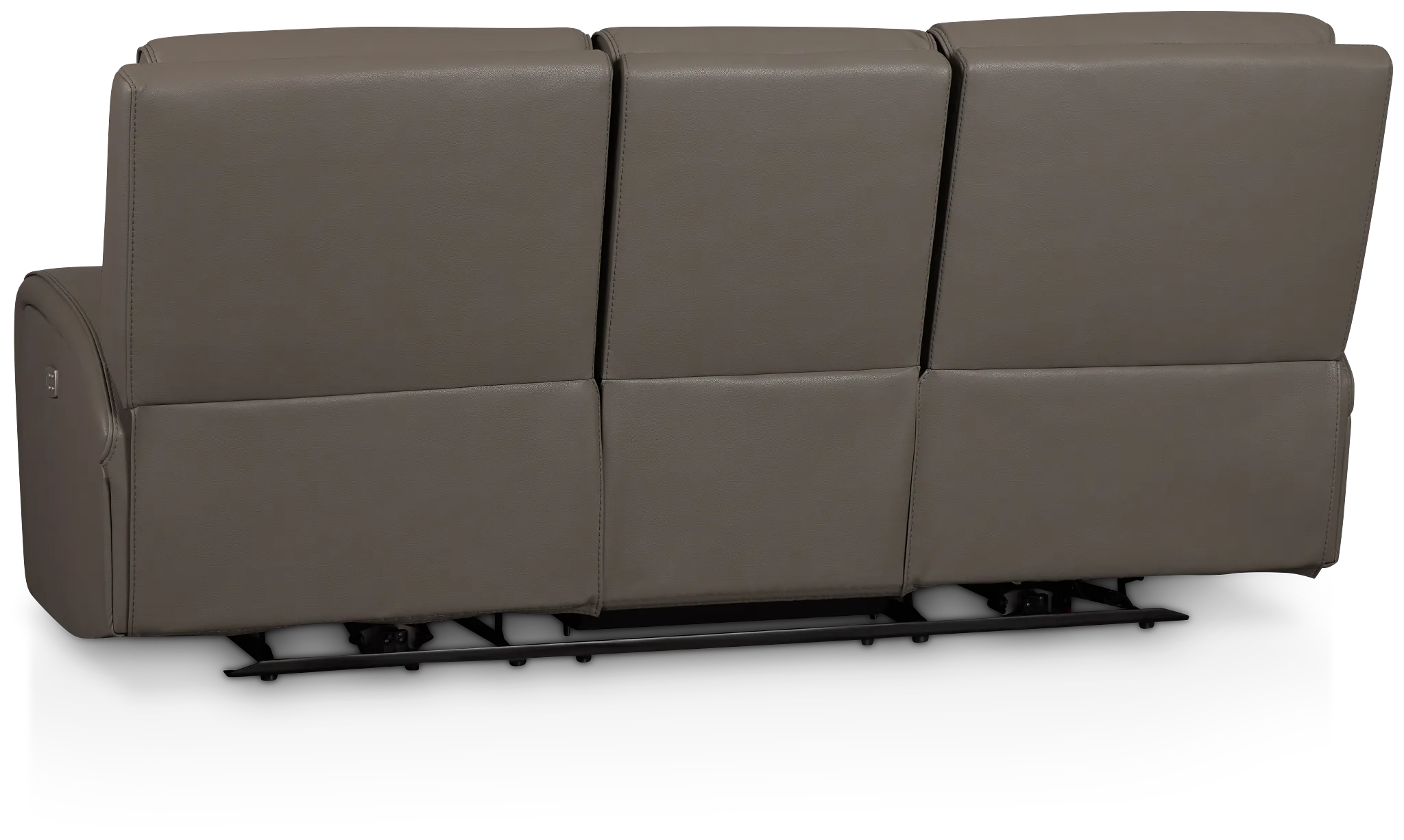 Rhett Gray Micro Power Reclining Sofa