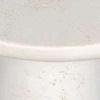 Sornya White Tall End Table